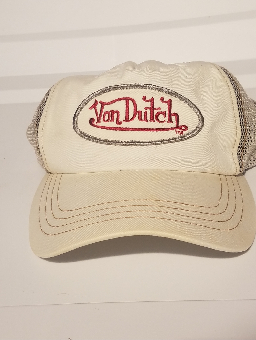 Men Von Dutch Tan Cap